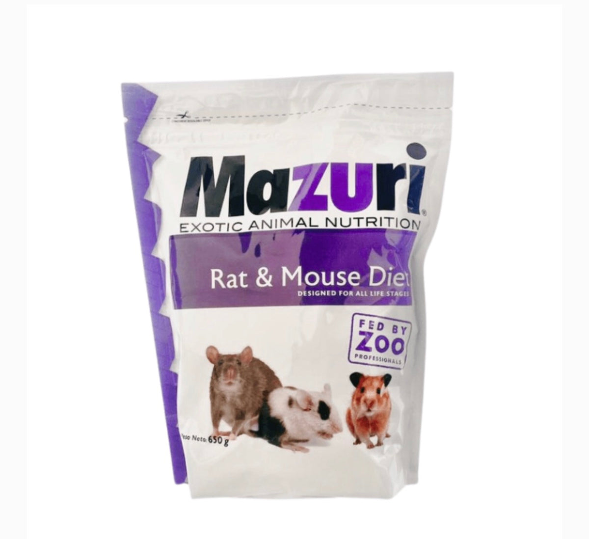 Mazuri rat&mouse diet | alimento para Roedores y Hámsters 650g