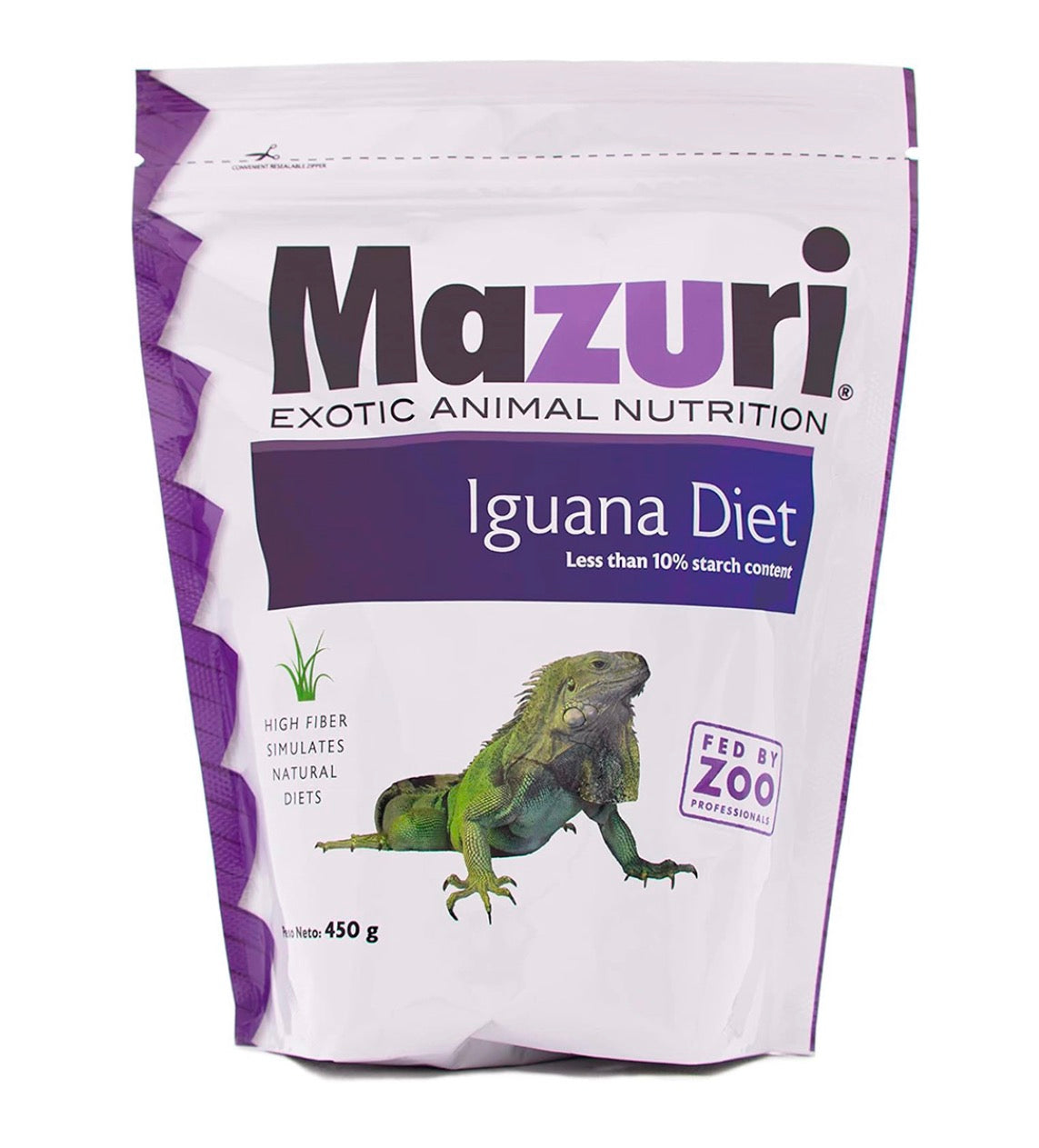 Mazuri Iguana Diet Alimento para Iguana, 450 g