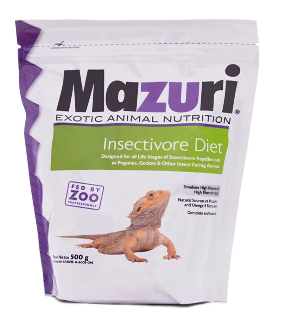 Mazuri Alimento para Animales Insectívoro, 500 g