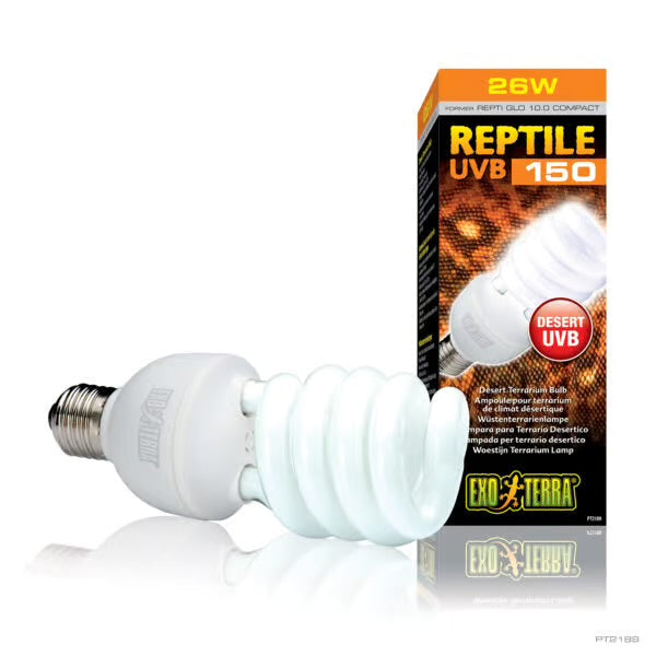 FOCO UVB 150 REPTI GLO 10.0 EXO-TERRA 26 W