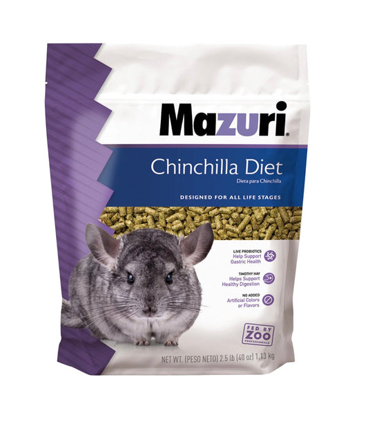 Mazuri alimento para Chinchillas 1.3 kg