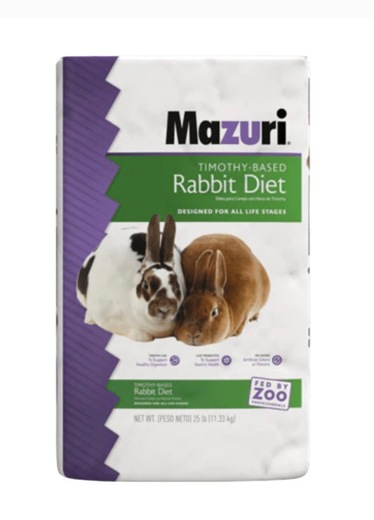 Mazuri alimento para Conejo 11.3kg