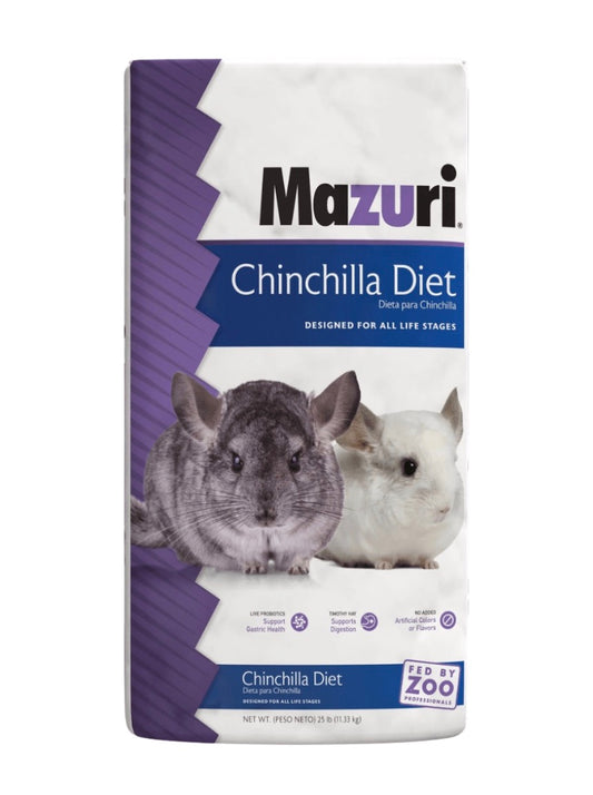 Mazuri alimento para Chinchillas 11.3kg